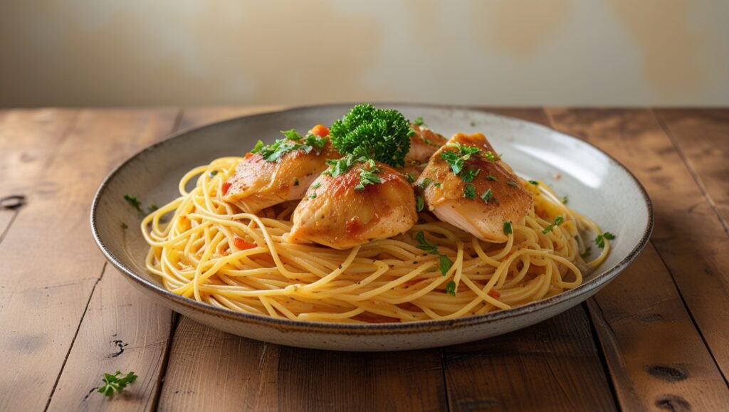Easy Chicken Spaghetti Recipe