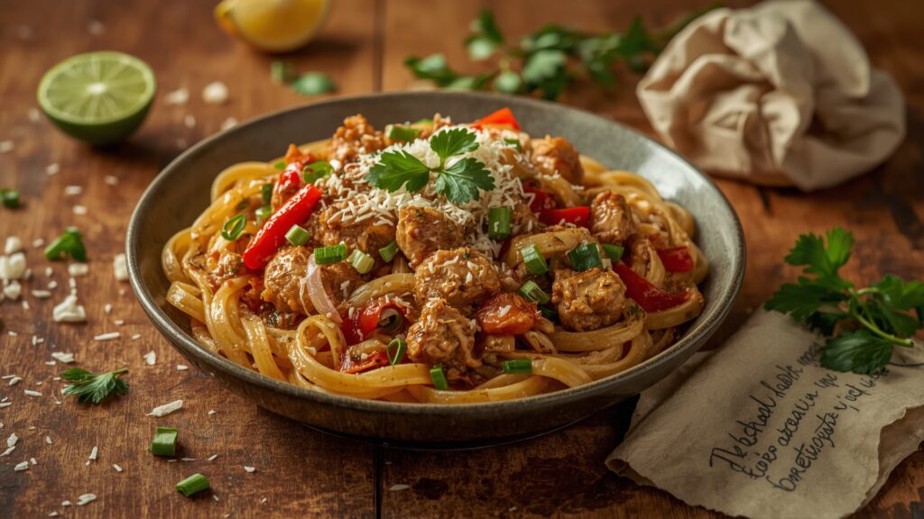Jerk Chicken Pasta