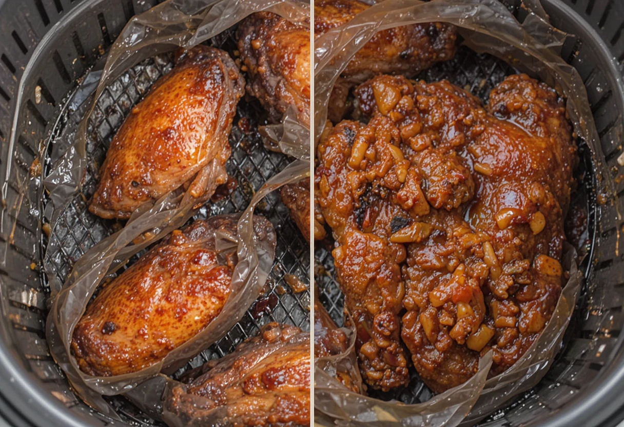 air fryer bbq chicken
