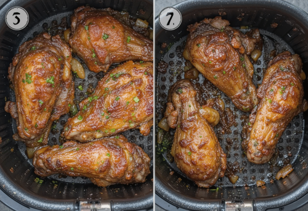 air fryer bbq chicken