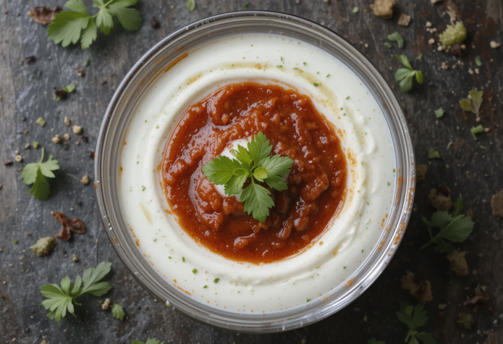 Shawarma sauce with yogurt
