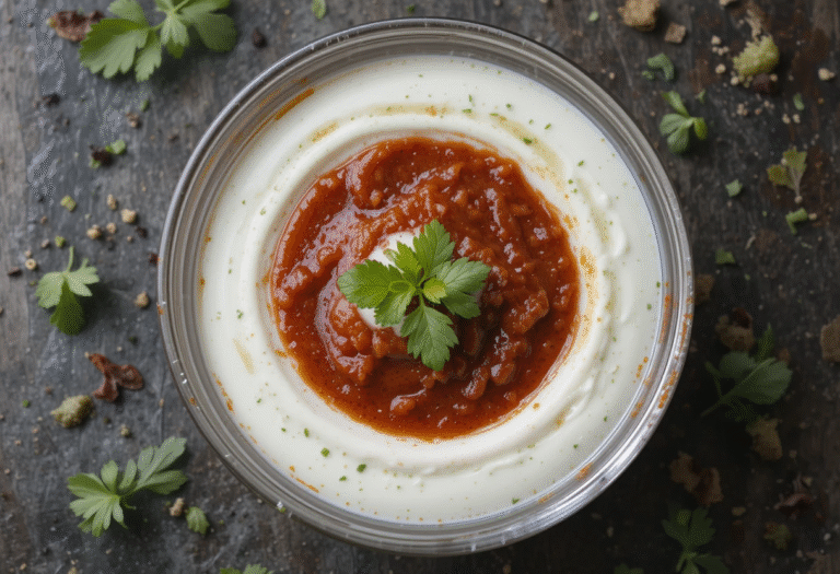 Shawarma sauce with yogurt