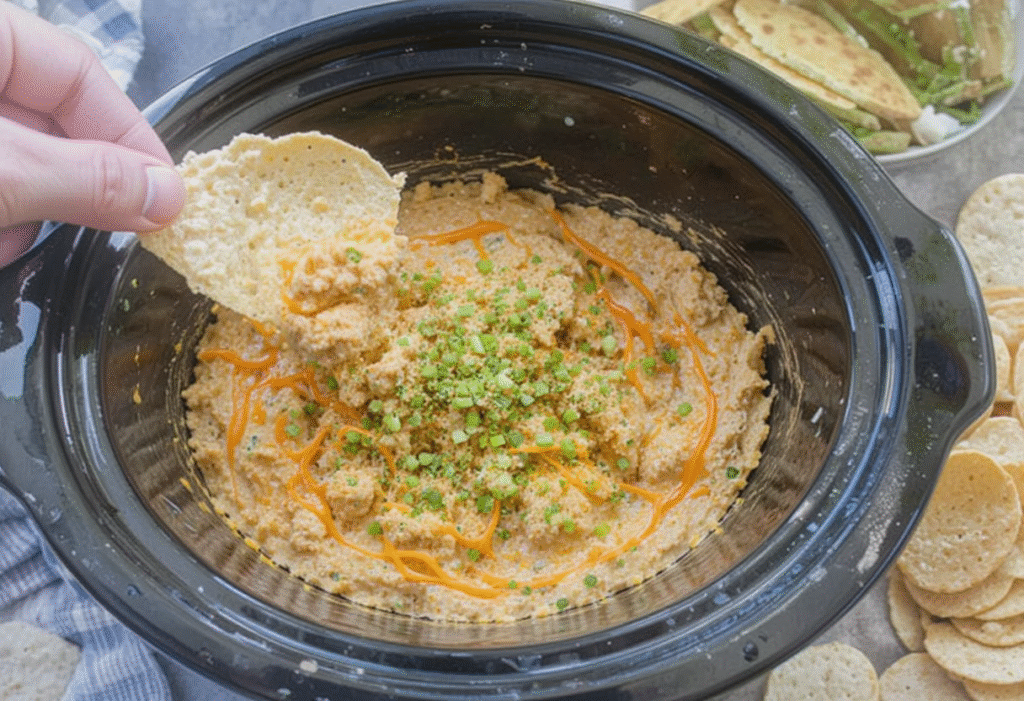 Buffalo Chicken Dip Crock Pot