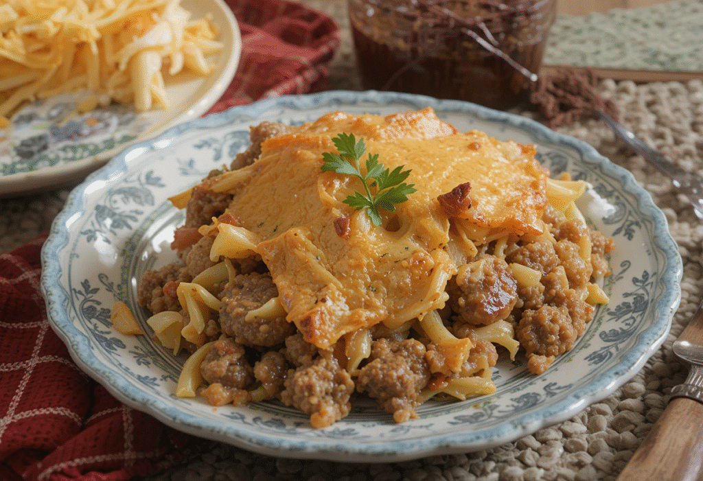 Hamburger Cabbage Casserole recipes