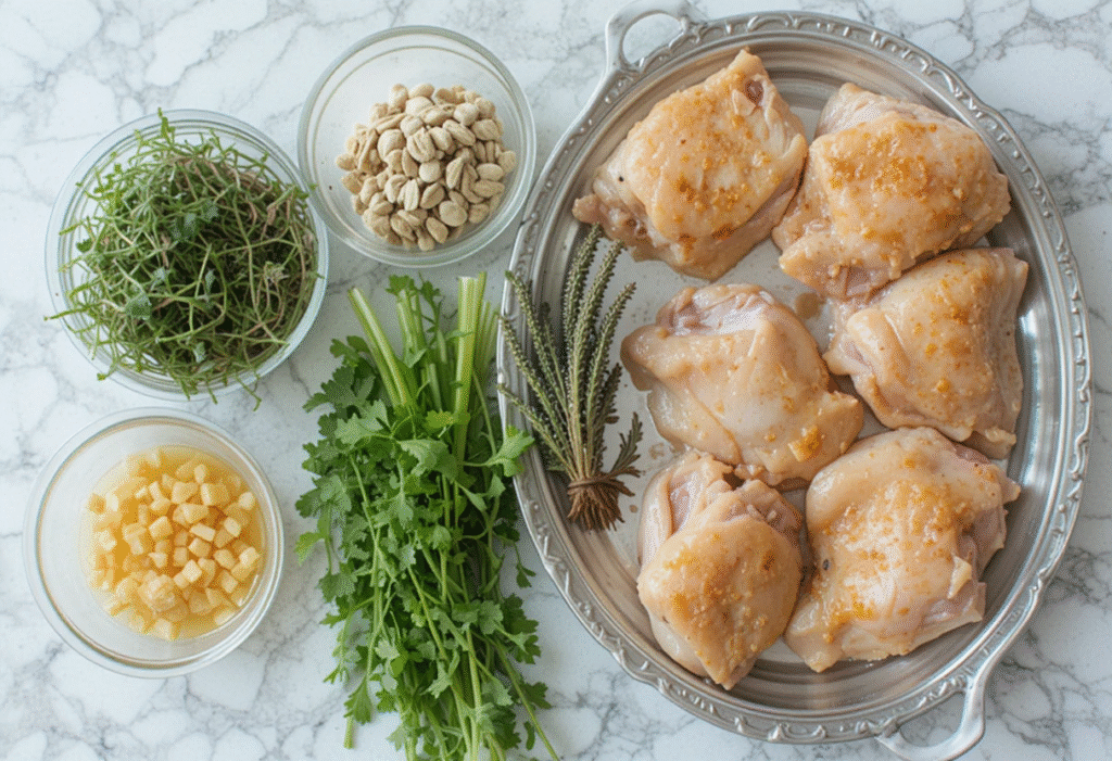 Honey Garlic Chicken Thighs