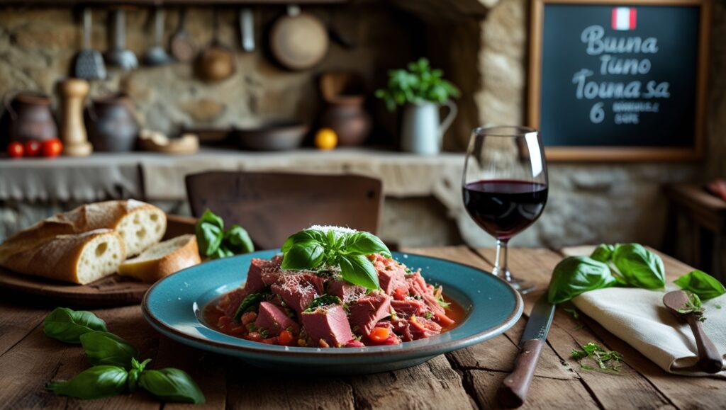Buona Beef Tuna Genovese Recipe
