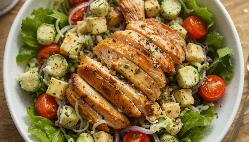 Summer Rotisserie Chicken Salad