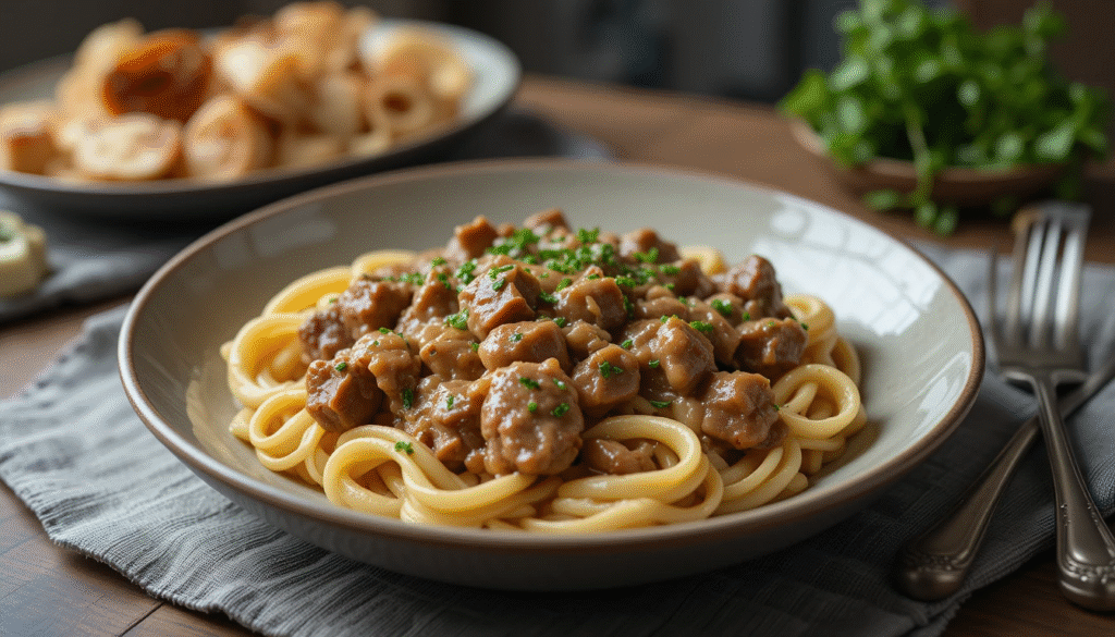 beef stroganoff