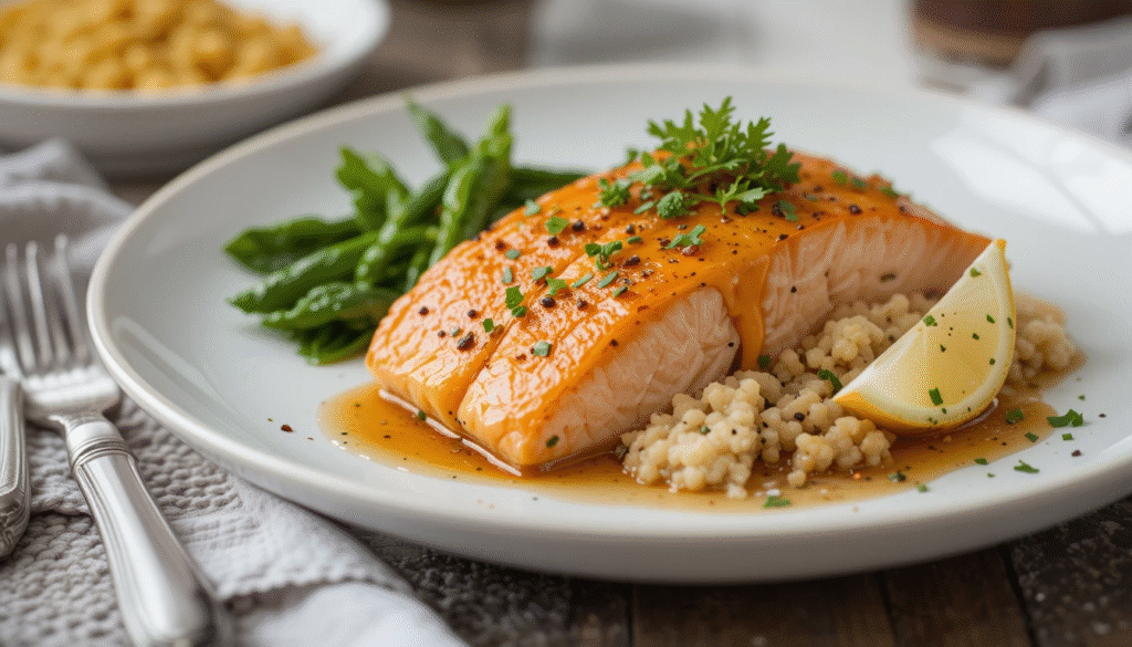 salmon recipes with sauce