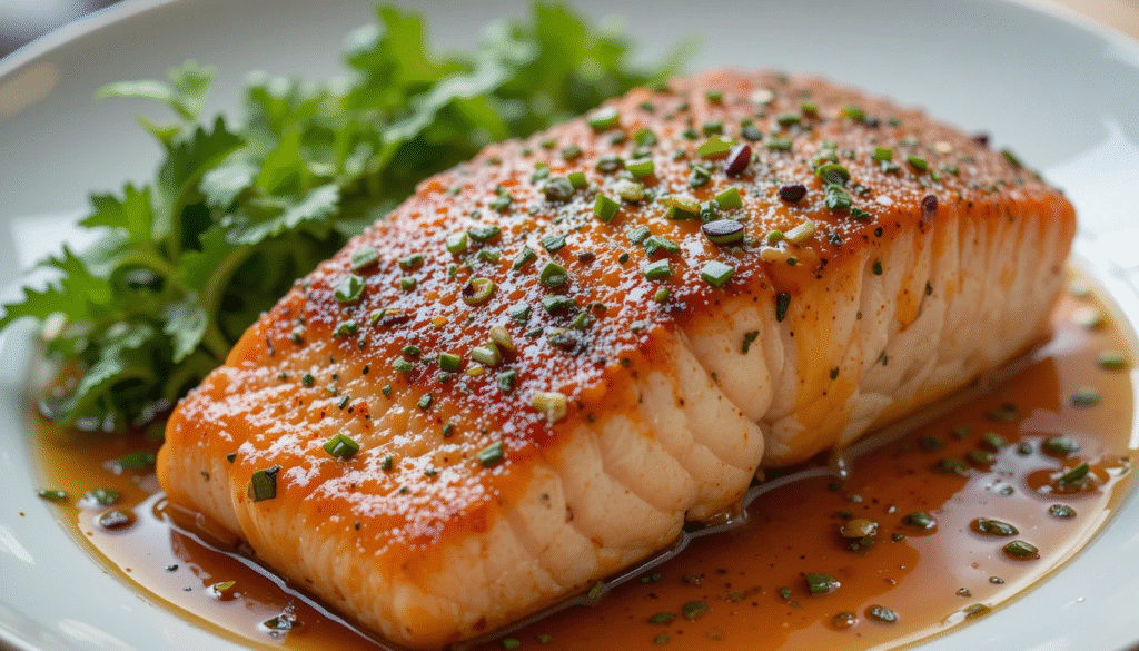 salmon recipes with sauce